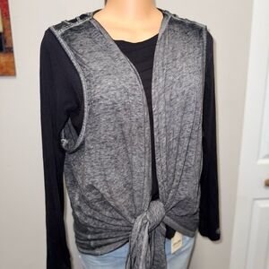 NWT JOEI & I COVER DRAPE FRONT OPEN SIZE 2X